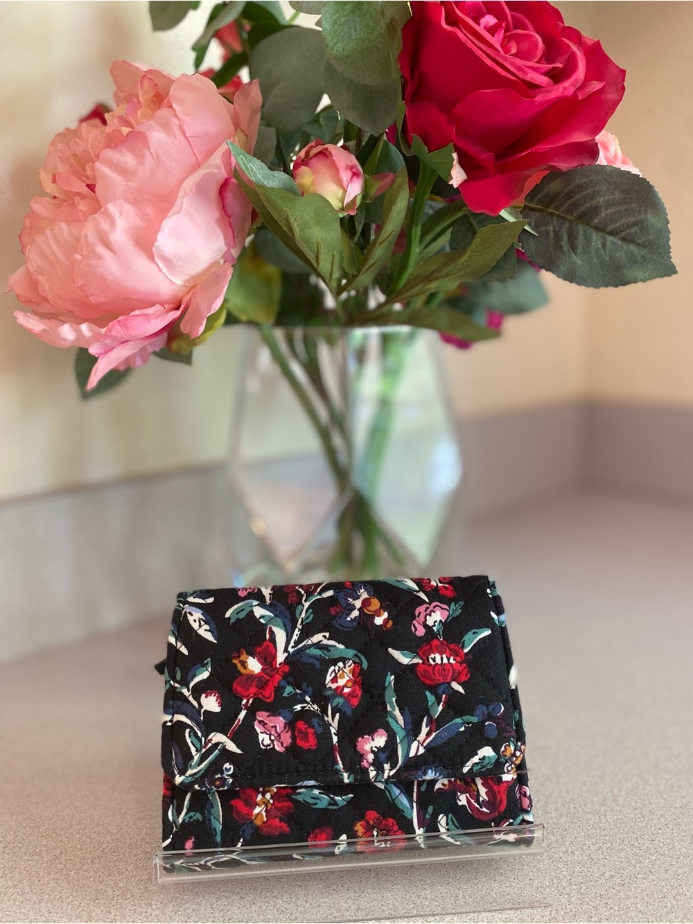 Vera Bradley RFID Riley Compact Wallet